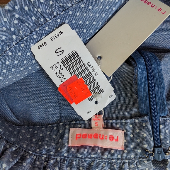 NWT Blue Polka Dot skirt - Picture 2 of 3